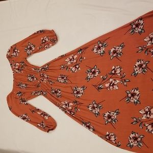 Billabong floral maxi dress